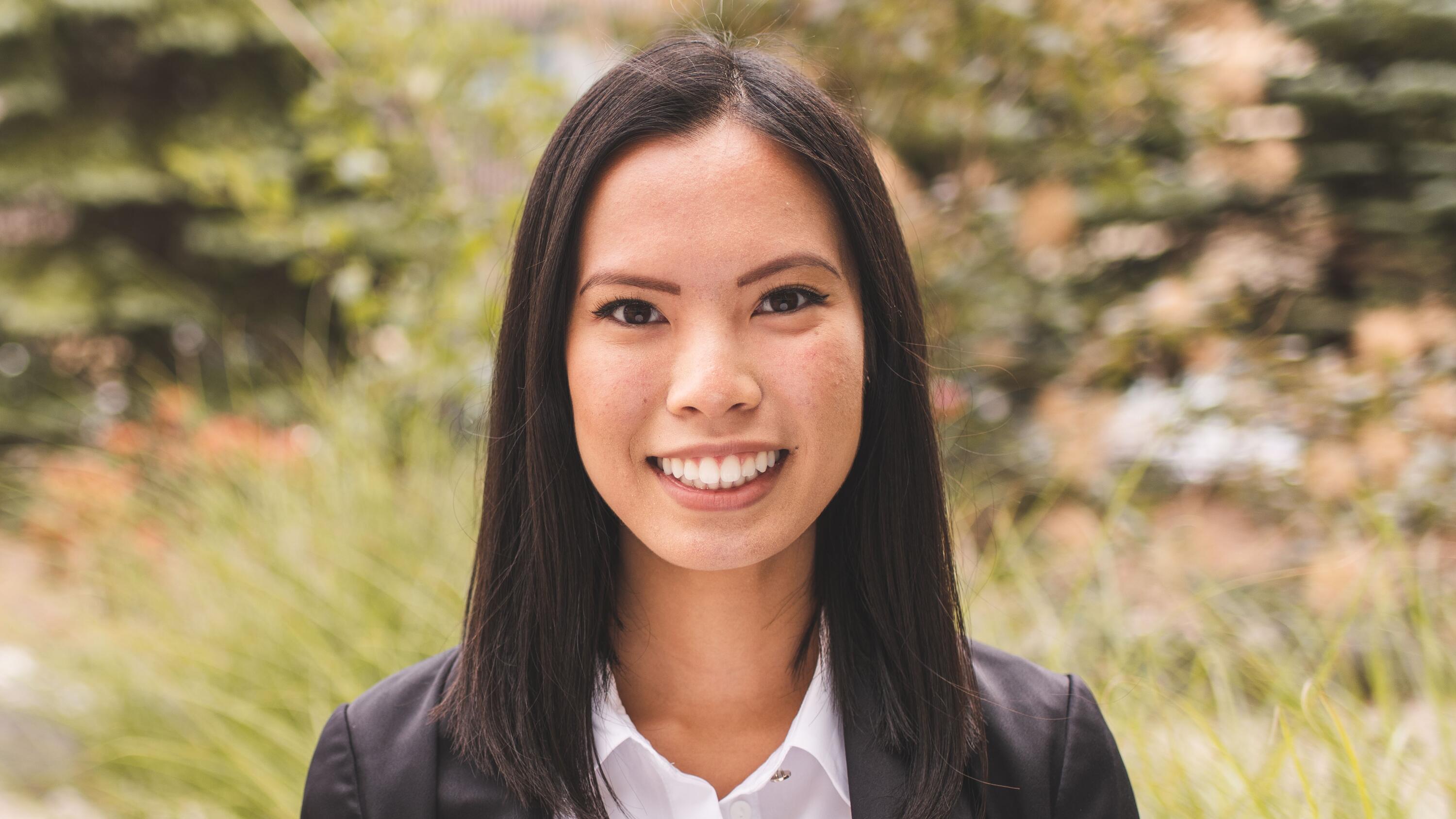 professional headshot of class of 2021 student Christine Dang 