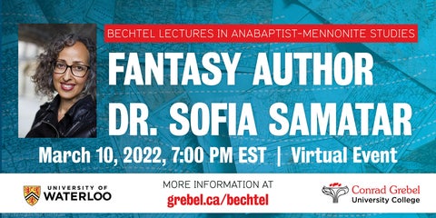 Fantasy Author Dr. Sofia Samatar