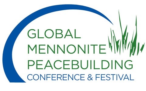 Global mennonite peacebuilding conference logo