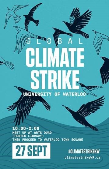 global climate strike at the university of waterloo