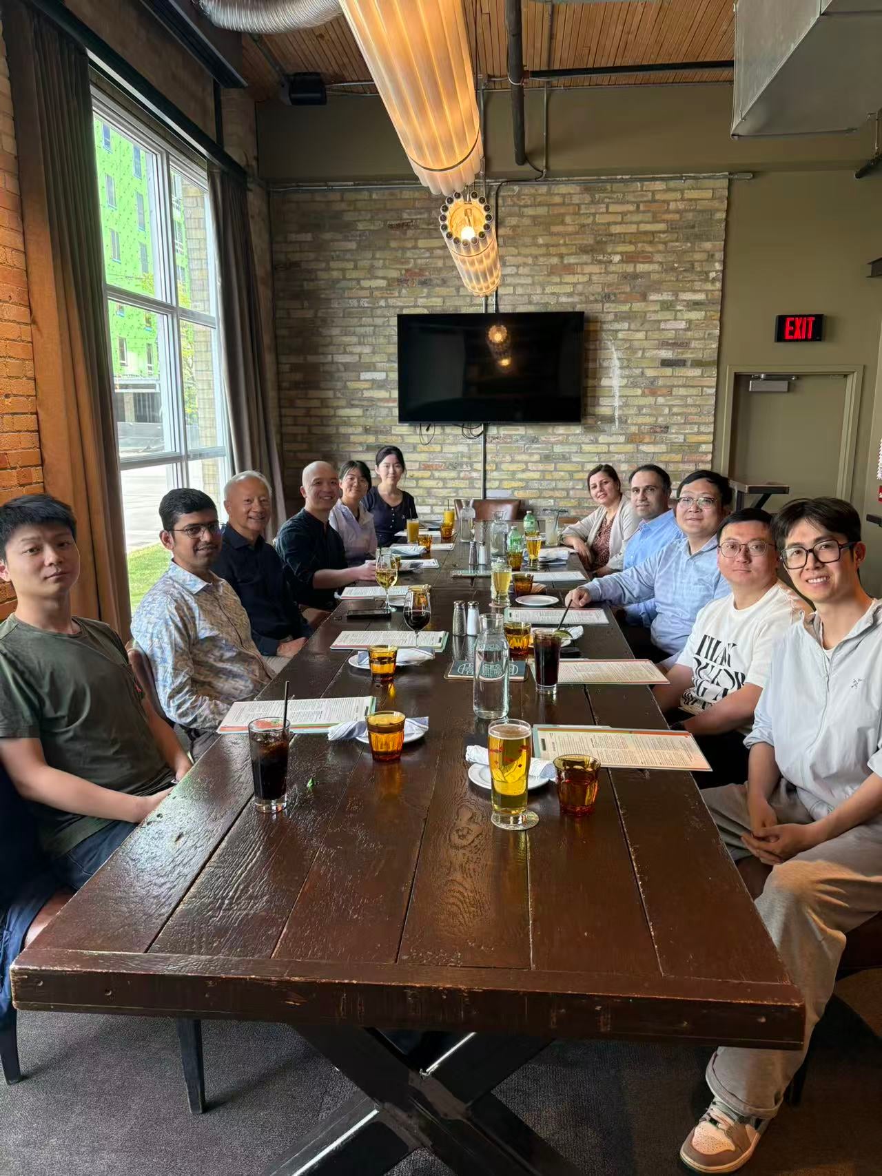 group lunch with donor roger 2026