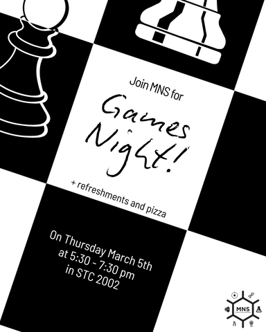 Games Night Event Poster