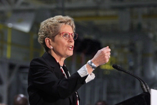 By election day, the Ontario Liberal Party will have been in power for 14 years and eight months, under Kathleen Wynne and her predecessor Dalton McGuinty. (Dave Chidley/Canadian Press )