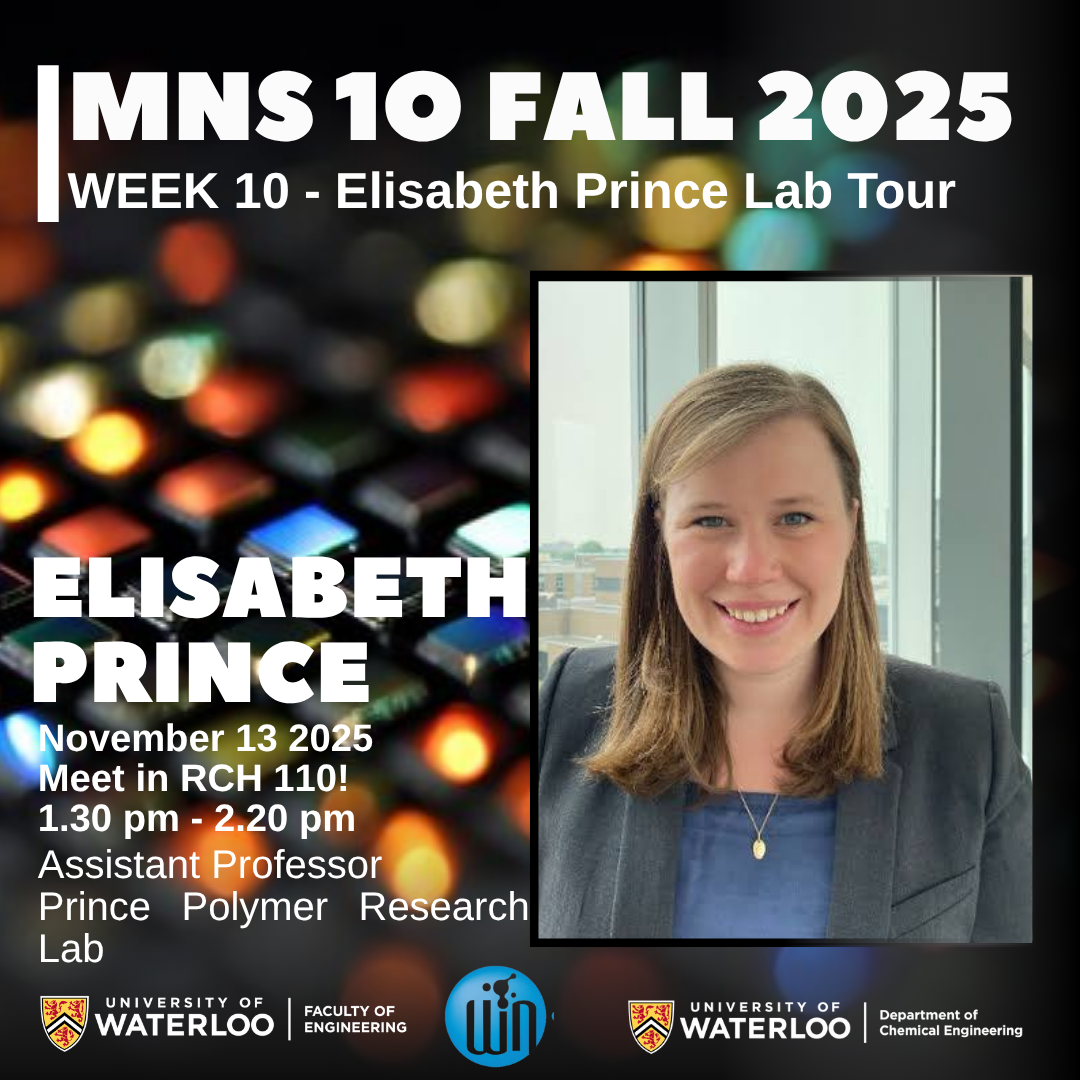 Elisabeth Prince - lab tour - F25