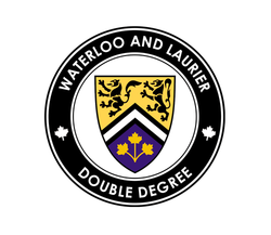 math business double degree seal logo