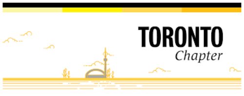 toronto city skyline in gold