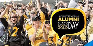 Alumni Black and Gold Day logo