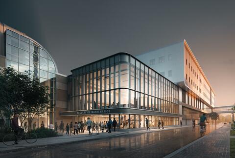 Rendering of West Atrium of M4