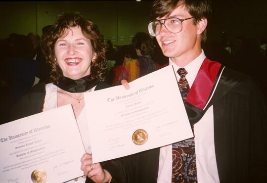 Robert Madej and mother Suzanne Casey