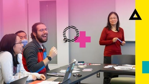 Dr. Edith Law teaching a class