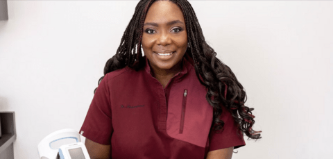 Photo of Waterloo alum Dr. Zainab Abdurrahman (MMath '03)