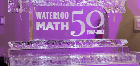 Math Event Ice Sculpture
