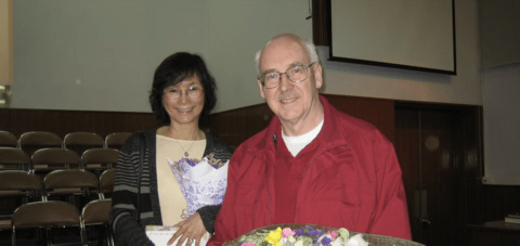 Mary Chen and husband