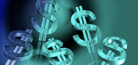 Graphic with Dollar Signs