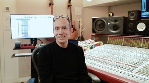 George Seara in his recording studio