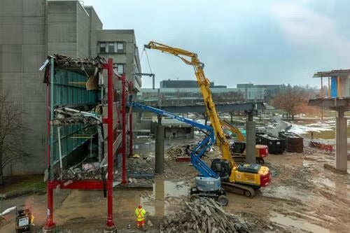 Demolition of the Bridges connecting MC and DC  and MC and M3.