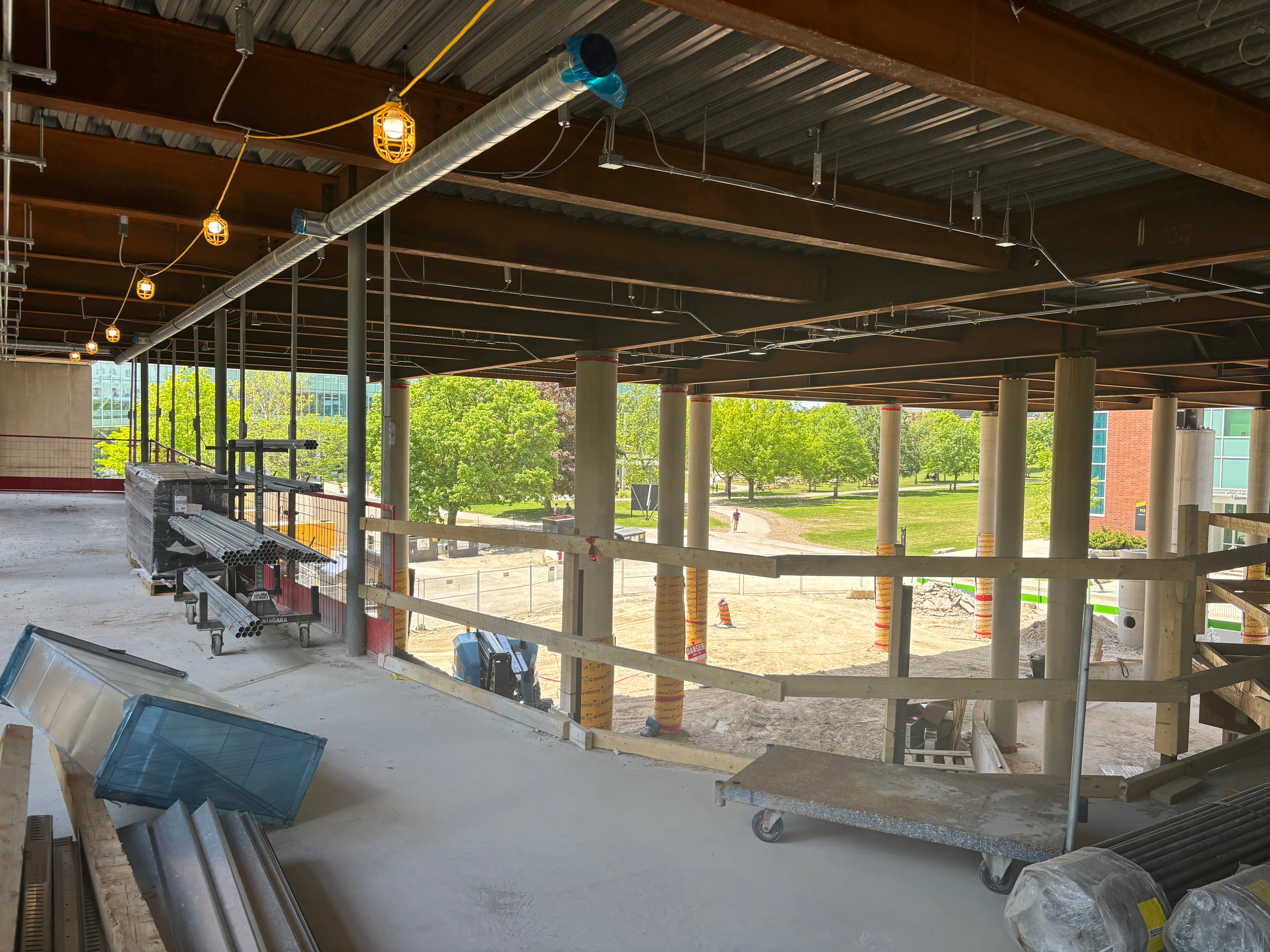 View of lounge area of M4