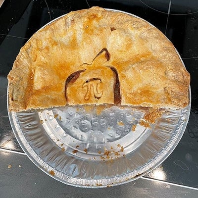 half of a pie