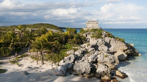 Yucatan limestone formations