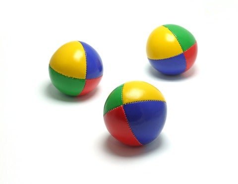An image of three juggling balls