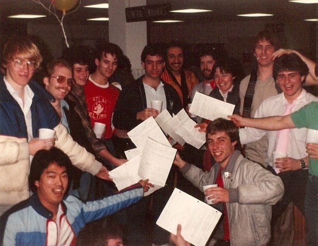 Class of 1984 photo.