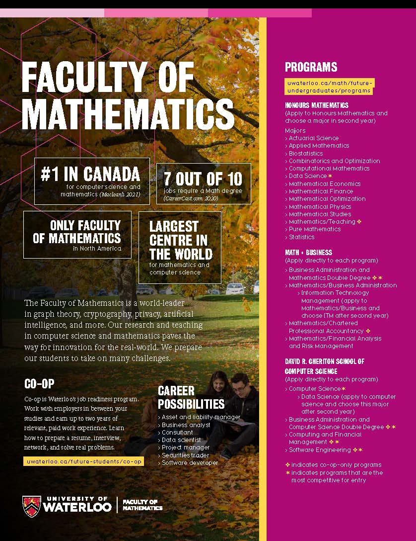 FOM Math flyer