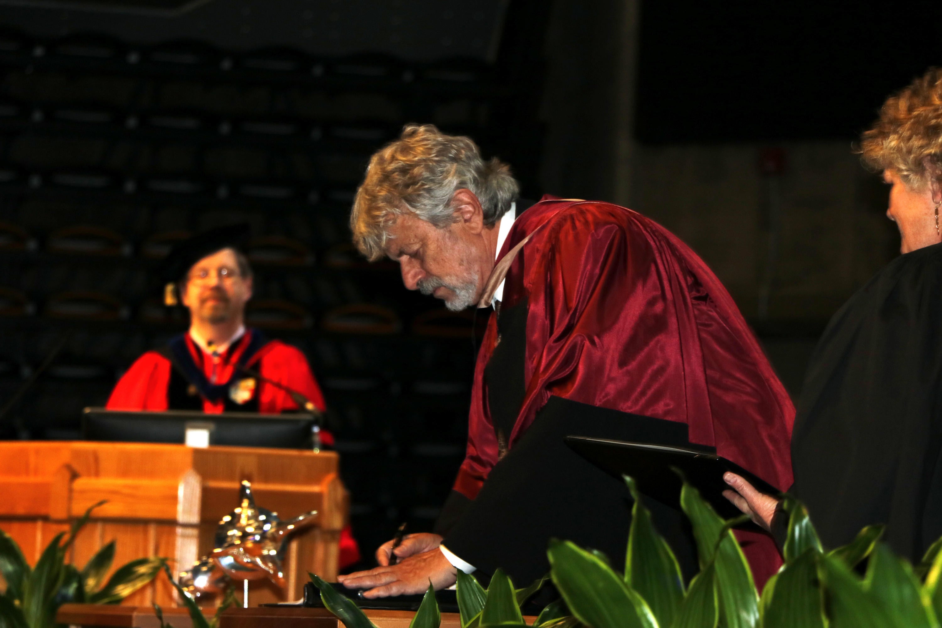 David Sankoff receives his honourary doctorate