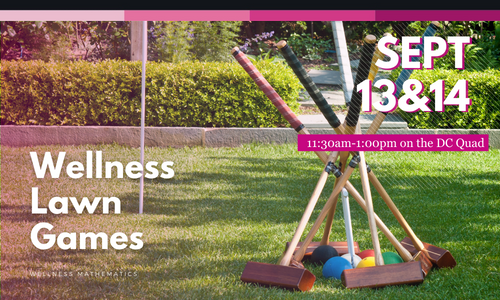 Wellness Lawn Games, September 13-14