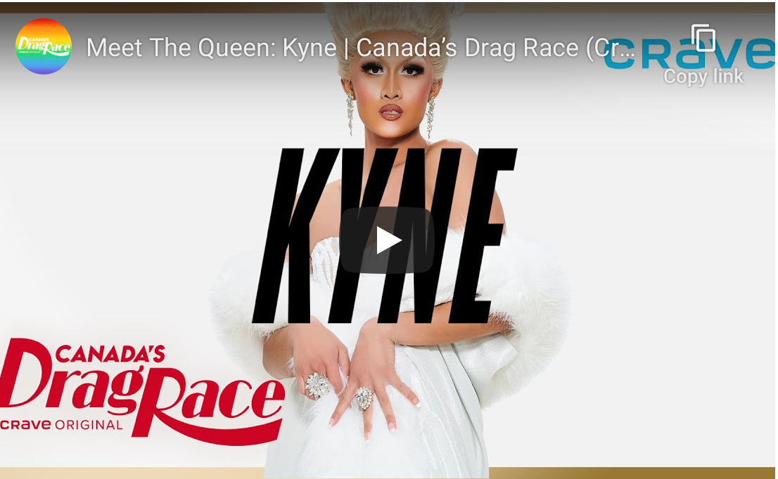 University of Waterloo’s fourth-year student, Kyne Santos, on Canada's Drag Race