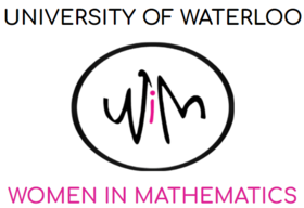The logo of University of Waterloo Women in Mathematics