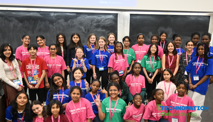 Group photo of technovation participants