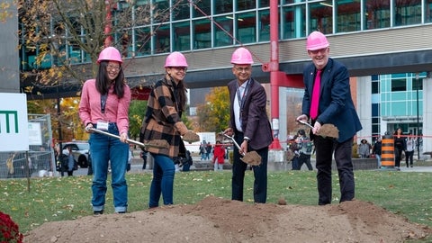 M4 groundbreaking ceremony