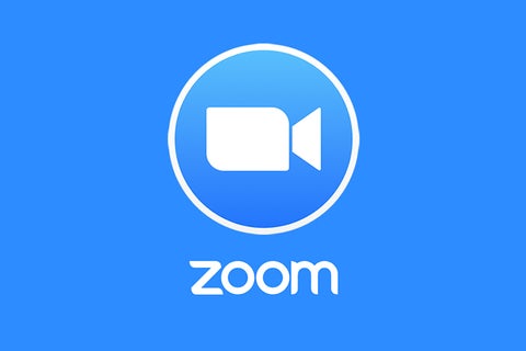 camera icon with the word zoom underneath