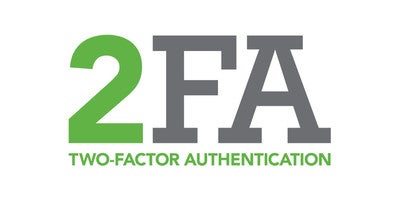 2FA image with the two factor authentication banner at the bottom