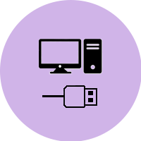 desktop and portable icon