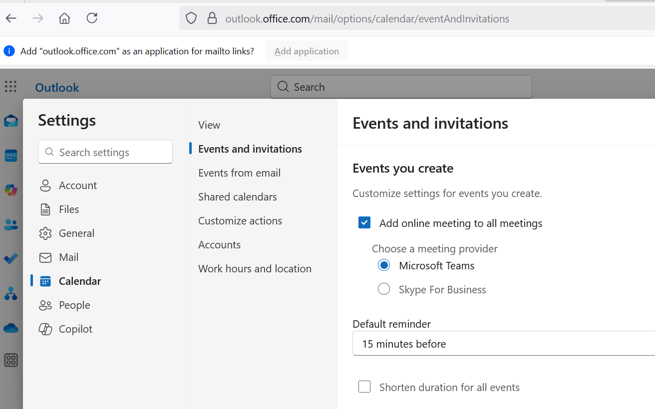 WIndow with Teams select it.