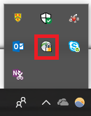 Cisco taskbar icon