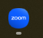 zoom logo on black background