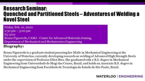 MME Graduate Student Seminar page