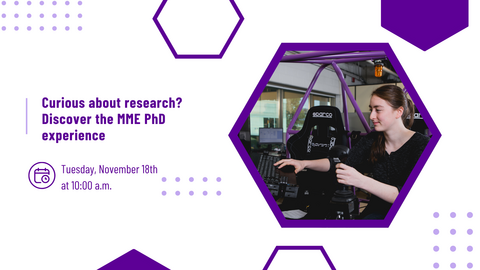 Banner promoting PhD webinar for November 18, 2025