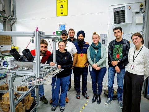 Team SOBER at European Space Agency competition