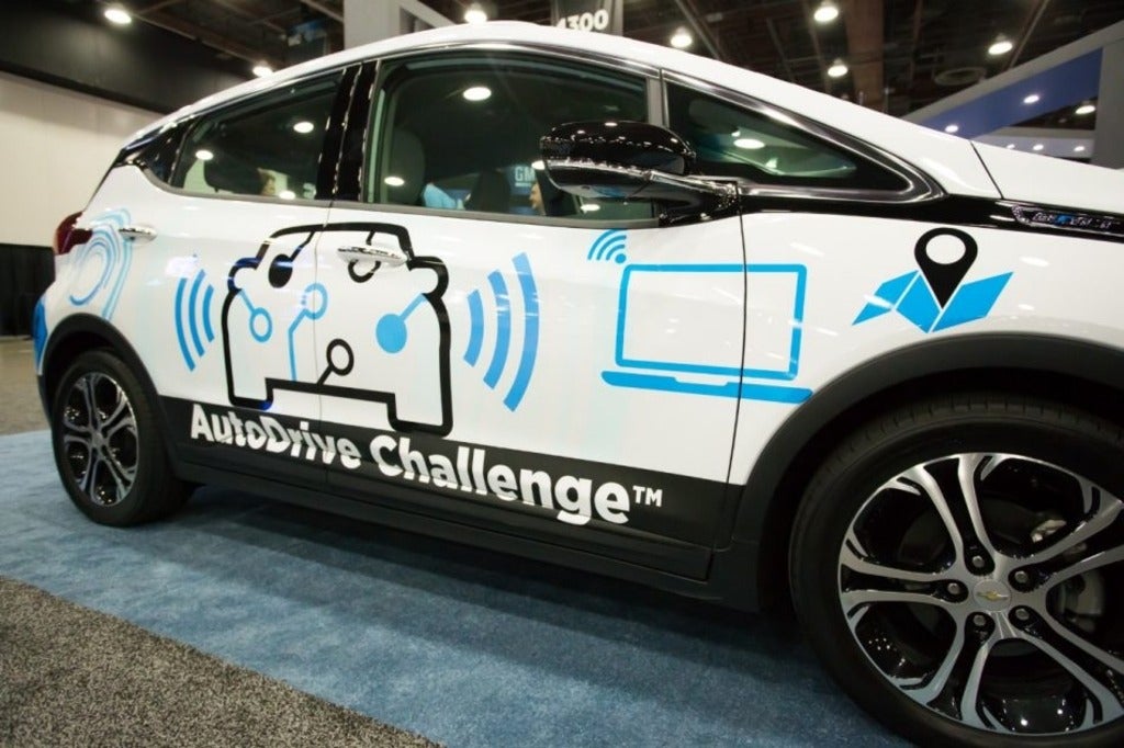 AutoDrive competition car