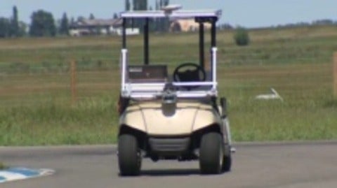 Self Driving Golf Cart