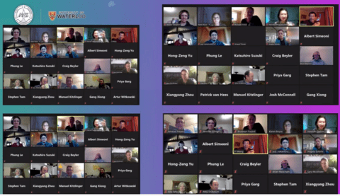 Screenshot of Zoom IAFSS meeting 