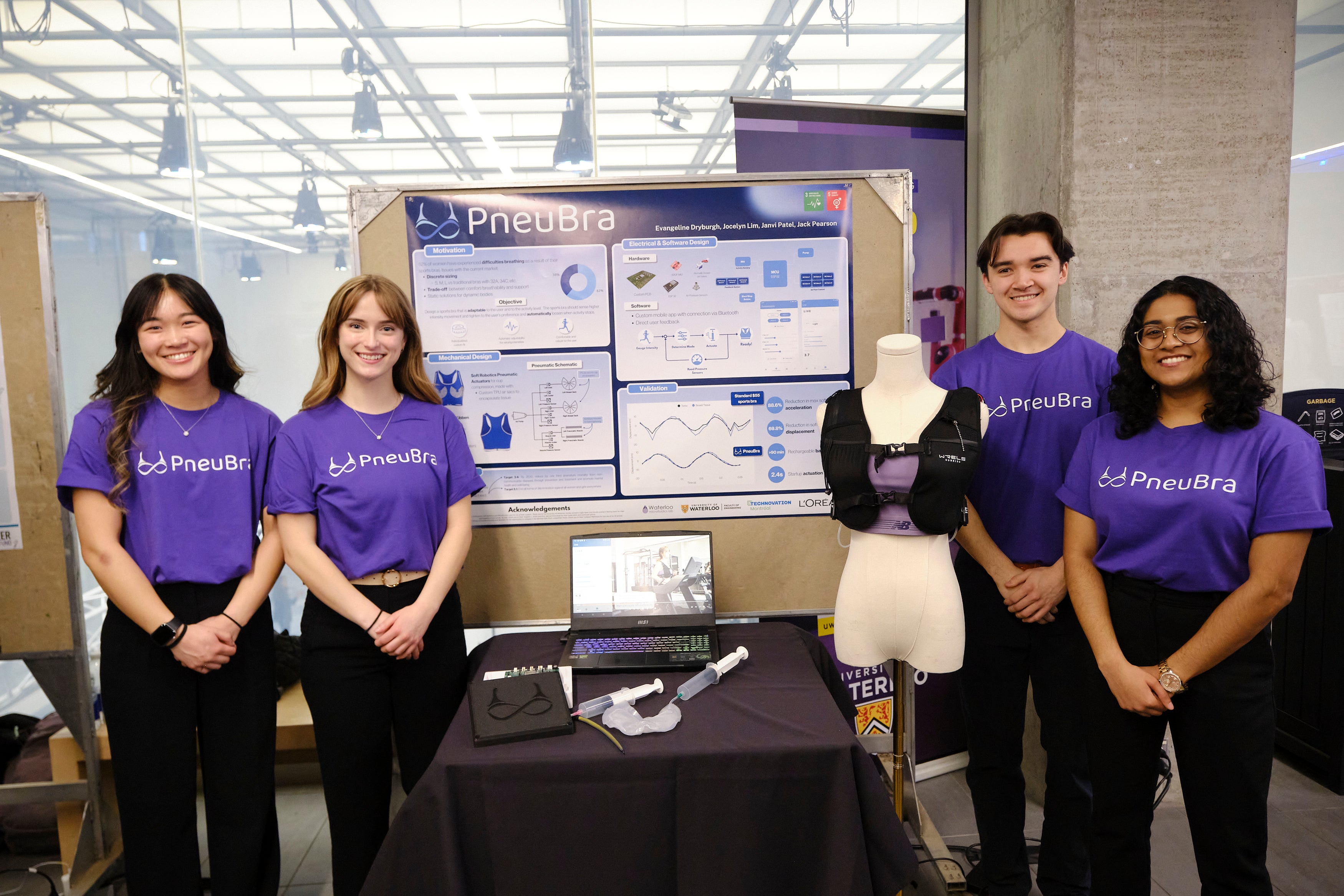 Portrait of group PneuBra.