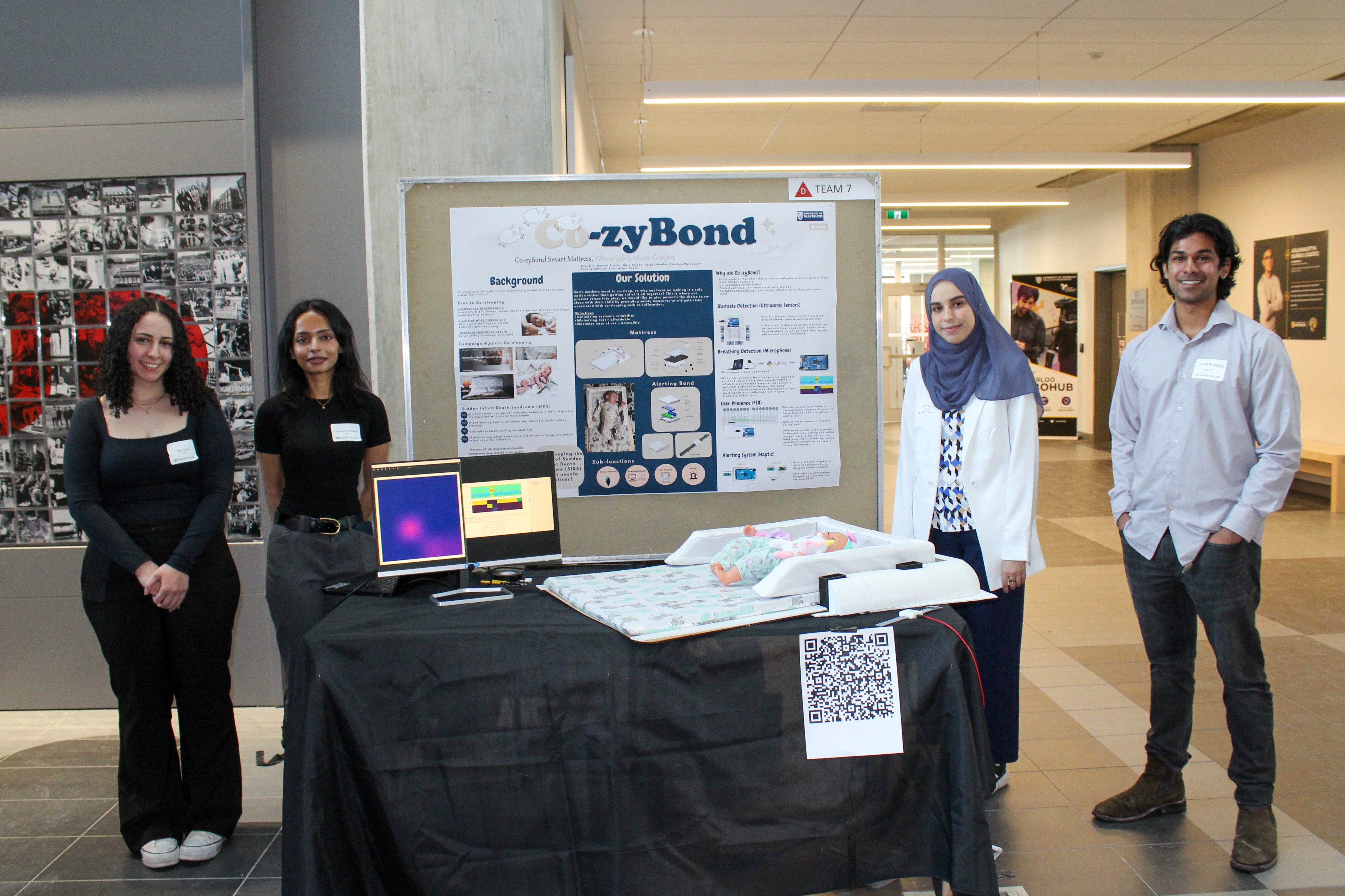 Co-zyBond Team with their booth