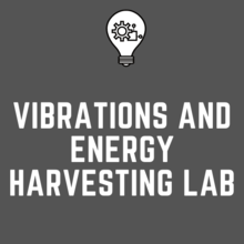 Vibration and energy harvesting lab
