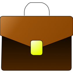 Briefcase cartoon picture