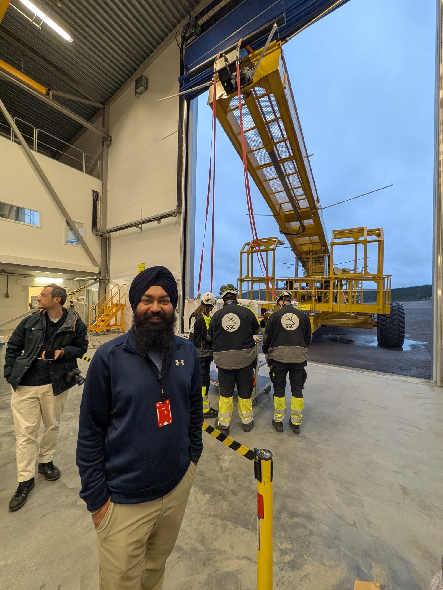 Image of Gurpreet Singh at the REXUS/BEXUS programme