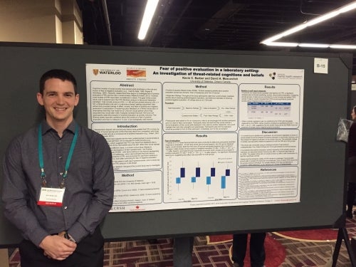 Kevin at ABCT with poster